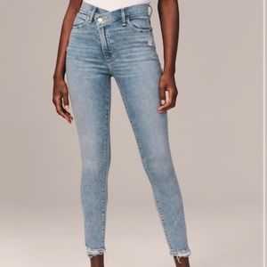 Abercrombie super skinny high rise jean 27/4